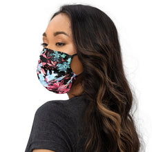 Load image into Gallery viewer, Blue &amp; Mauve Floral Face Mask