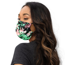 Load image into Gallery viewer, Pink &amp; Mint Floral Face Mask