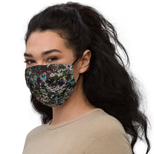 Load image into Gallery viewer, Neon Bottlebrush Face Mask