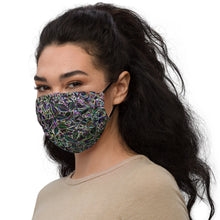 Load image into Gallery viewer, Neon Leaves Face Mask