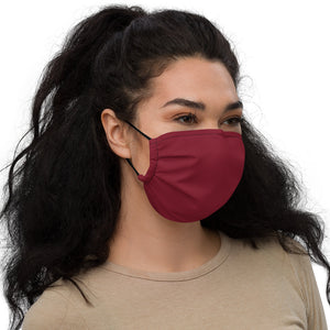 Burgundy Face Mask