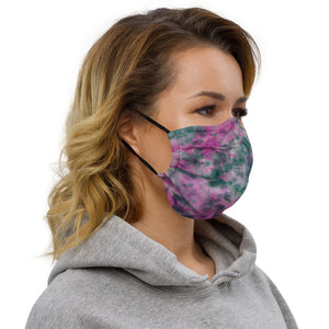 Lilic & Peacock Tie Dye Face Mask