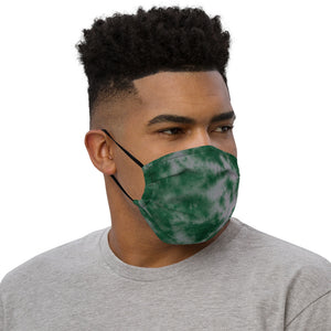 Emerald Tie Dye Face Mask