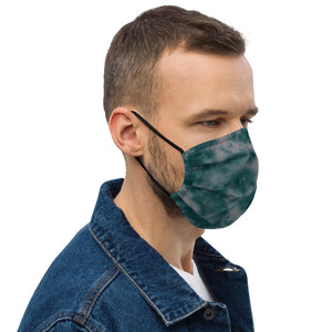 Deep Ocean Tie Dye Face Mask