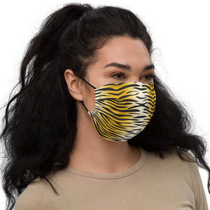 Tiger Print Face Mask