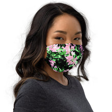 Load image into Gallery viewer, Lavender &amp; Green Floral Face Mask