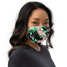 Load image into Gallery viewer, Pink &amp; Mint Floral Face Mask