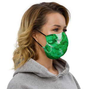 Green Marble Face Mask