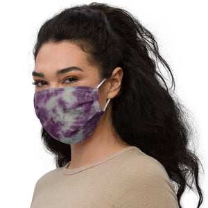 Amethyst Tie Dye Face Mask