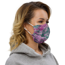 Load image into Gallery viewer, Lilac &amp; Peacock Tie Dye Face Mask