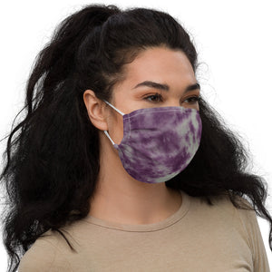 Amethyst Tie Dye Face Mask