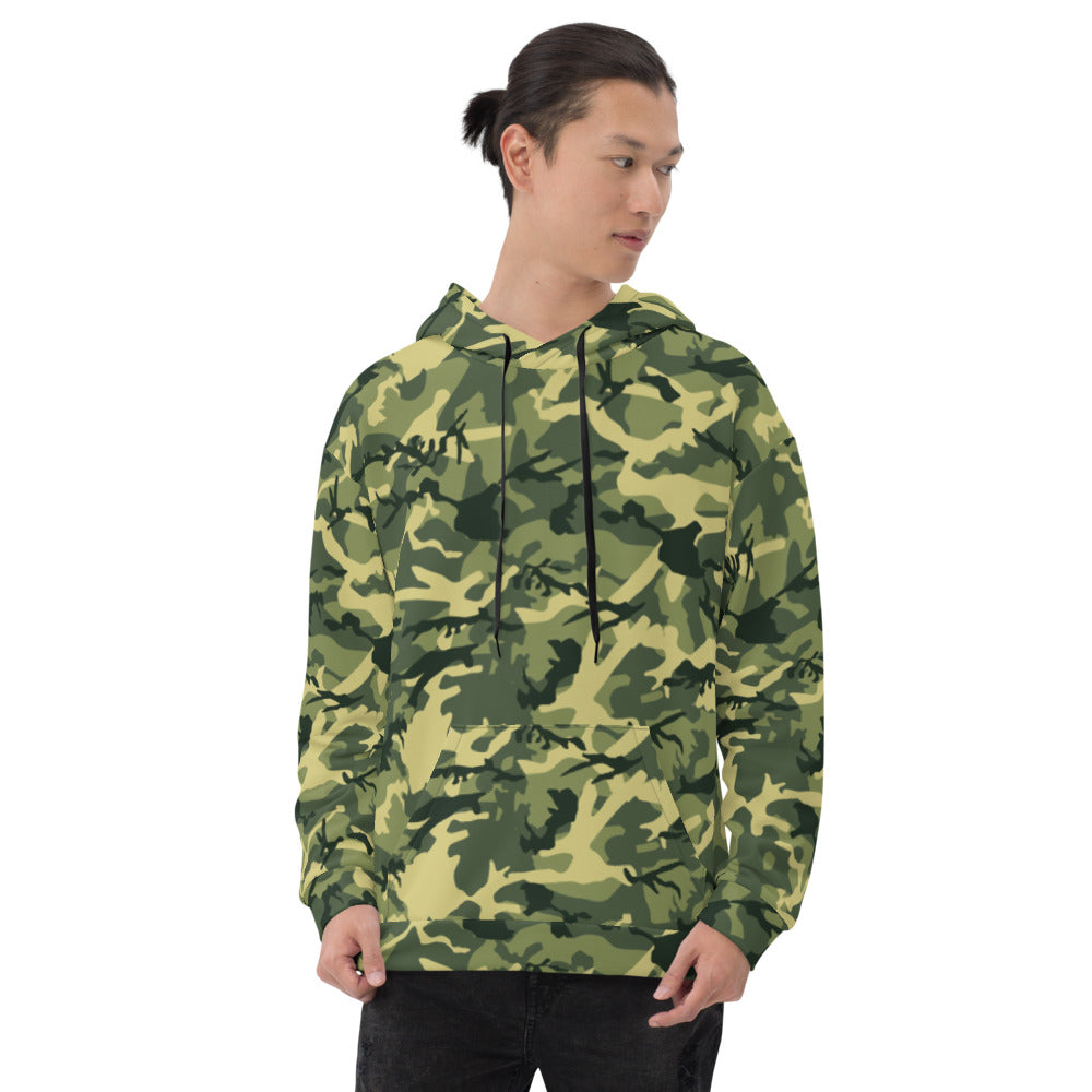 Green Camouflage Unisex Hoodie