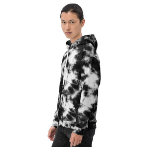 Onyx & Frost Tie Dye Unisex Hoodie