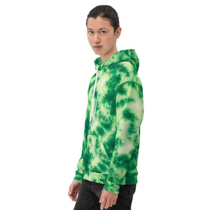 Emerald Tie Dye Unisex Hoodie