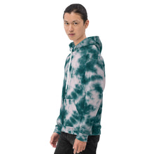 Load image into Gallery viewer, Deep Ocean Tie Dye Unisex Hoodie