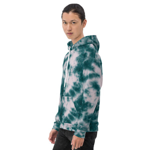Deep Ocean Tie Dye Unisex Hoodie
