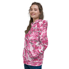 Load image into Gallery viewer, Pink Camouflage Unisex Hoodie