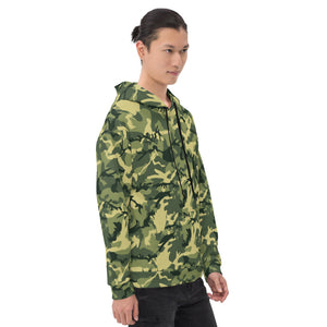 Green Camouflage Unisex Hoodie