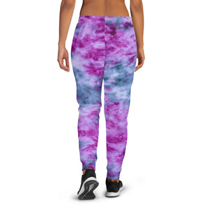 Indigo & Orchid Tie Dye Women's Joggers