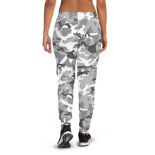 Load image into Gallery viewer, Grey Camouflage Women&#39;s Joggers