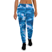 Load image into Gallery viewer, Royal Blue Tie Dye Women&#39;s Joggers