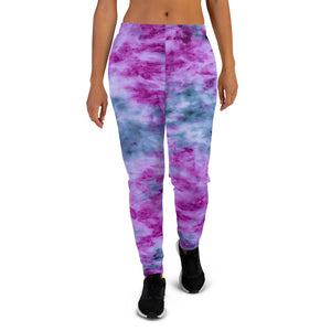 Indigo & Orchid Tie Dye Women's Joggers