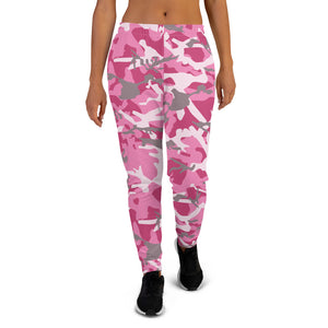 Pink Camouflage Women's Joggers
