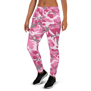 Pink Camouflage Women's Joggers