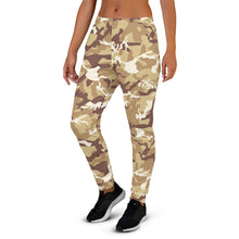 Load image into Gallery viewer, Brown Camouflage Women&#39;s Joggers