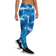 Load image into Gallery viewer, Royal Blue Tie Dye Women&#39;s Joggers