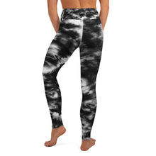 Load image into Gallery viewer, Onyx &amp; Frost Tie Dye Yoga Leggings