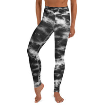 Load image into Gallery viewer, Onyx &amp; Frost Tie Dye Yoga Leggings