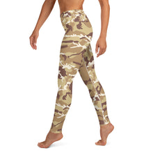 Load image into Gallery viewer, Brown Camouflage Yoga Leggings