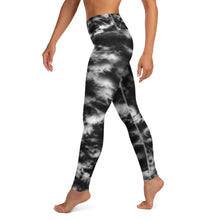 Load image into Gallery viewer, Onyx &amp; Frost Tie Dye Yoga Leggings