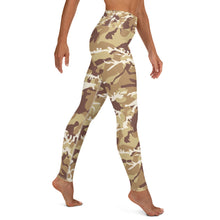 Load image into Gallery viewer, Brown Camouflage Yoga Leggings