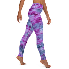 Load image into Gallery viewer, Indigo &amp; Orchid Tie Dye Yoga Leggings