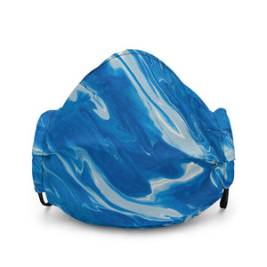 Blue Marble Face Mask