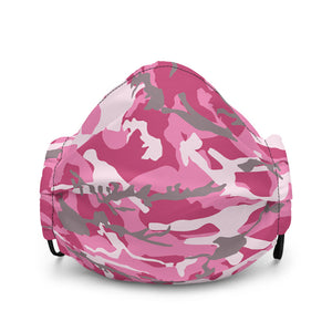 Pink Camouflage Face Mask