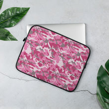 Load image into Gallery viewer, Pink Camouflage Laptop Sleeve