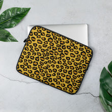 Load image into Gallery viewer, Jaguar Print Laptop Sleeve