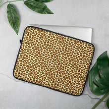 Load image into Gallery viewer, Leopard Print Laptop Sleeve