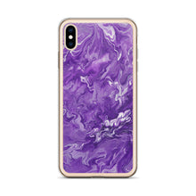 Load image into Gallery viewer, Purple Marble iPhone Case