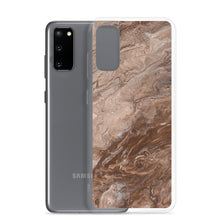 Load image into Gallery viewer, Brown Marble Samsung Case