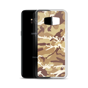 Brown Camouflage Samsung Case