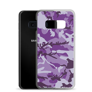 Purple Camouflage Samsung Case