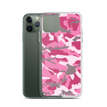 Load image into Gallery viewer, Pink Camouflage iPhone Case