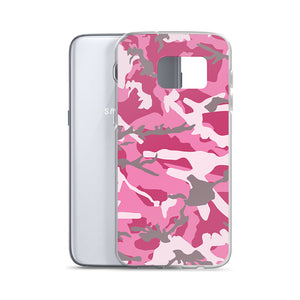 Pink Camouflage Samsung Case