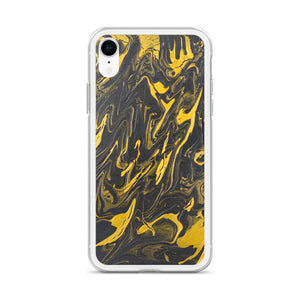 Gold Marble iPhone Case
