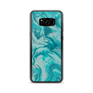 Turquoise Marble Samsung Case