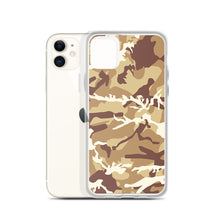 Load image into Gallery viewer, Brown Camouflage iPhone Case